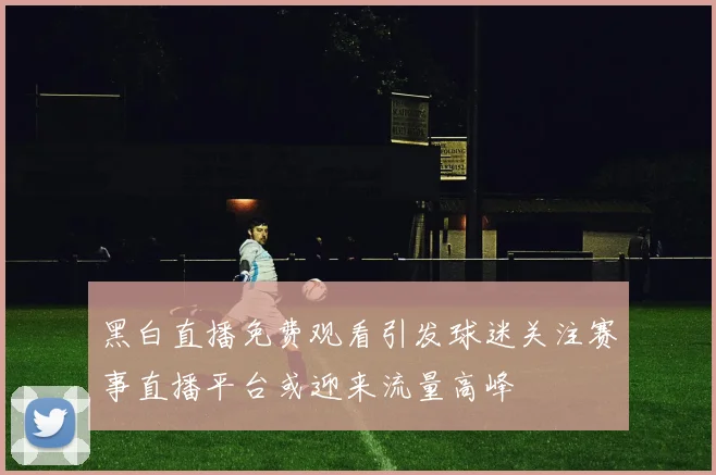 黑白直播免费观看引发球迷关注赛事直播平台或迎来流量高峰