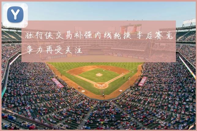 独行侠交易补强内线轮换 季后赛竞争力再受关注